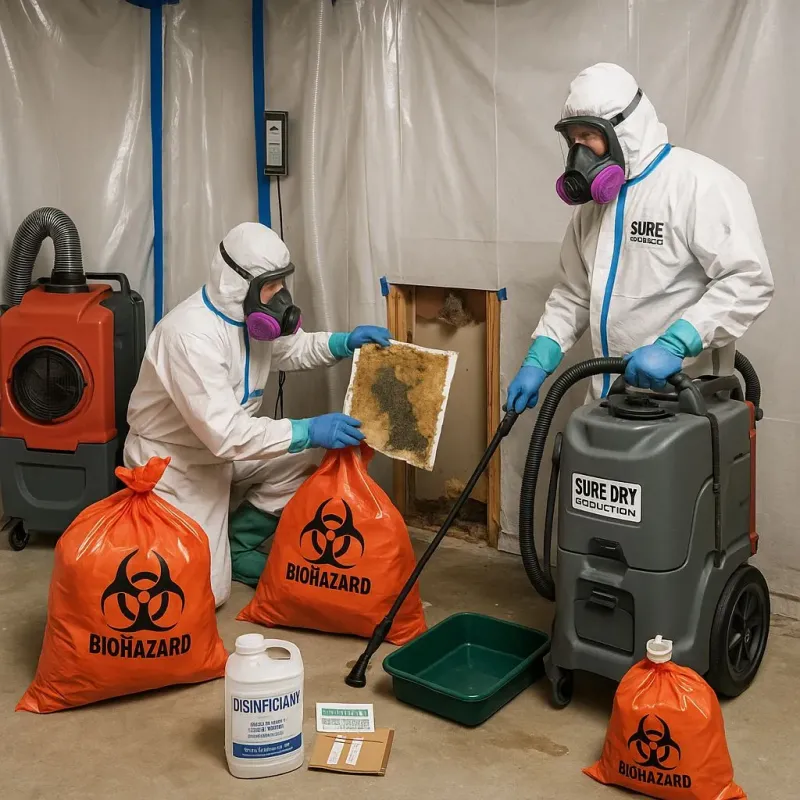 Contaminated Water Handling Protocols process in Florin, CA